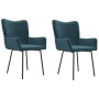 Sillas de comedor 2 unidades terciopelo azul von , Essstühle - Ref: Foro24-344885, Preis: 111,59 €, Rabatt: %