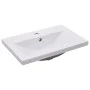 Cabinet with glossy white chipboard sink by vidaXL, bathroom vanities - Ref: Foro24-3070820, Price: 141,85 €, Discount: %