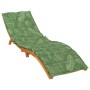 Cojín de tumbona tela Oxford estampado de hojas by , Cushions for chairs and sofas - Ref: Foro24-361425, Price: 43,20 €, Disc...