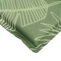 Cojín de tumbona tela Oxford estampado de hojas by , Cushions for chairs and sofas - Ref: Foro24-361425, Price: 43,20 €, Disc...