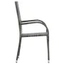 Garten Essgarnitur 5 Stück grau von vidaXL, Gartensets - Ref: Foro24-3068751, Preis: 328,37 €, Rabatt: %