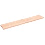 Estante de pared madera maciza roble sin tratar 220x40x(2-4) cm von , Regale und Regale - Ref: Foro24-363614, Preis: 106,42 €...