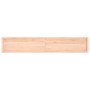 Estante de pared madera maciza roble sin tratar 220x40x(2-4) cm von , Regale und Regale - Ref: Foro24-363614, Preis: 106,42 €...