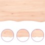 Estante de pared madera maciza roble sin tratar 220x40x(2-4) cm von , Regale und Regale - Ref: Foro24-363614, Preis: 106,42 €...