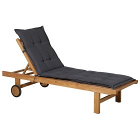 Madison Cojín para tumbona Panama gris 200x60 cm de , Cojines para sillas y sofás - Ref: Foro24-419559, Precio: 89,00 €