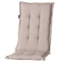 Madison Cojín para silla de respaldo alto Panama 123x50 cm beige claro by , Cushions for chairs and sofas - Ref: Foro24-42371...