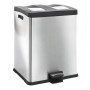 EKO Cubo de basura de pedal Rejoice 2x30 L plateado mate von , Abfallbehälter - Ref: Foro24-440035, Preis: 154,15 €, Rabatt: %