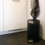 EKO Cubo de pedal Artistic 30 L negro mate de , Contenedores de residuos - Ref: Foro24-440016, Precio: 72,72 €, Descuento: %