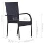 Garten Essgarnitur 5 Stück grau von vidaXL, Gartensets - Ref: Foro24-3068751, Preis: 331,58 €, Rabatt: %