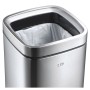 EKO Cubo de basura Laguna 35 L plateado mate by , Waste containers - Ref: Foro24-440068, Price: 100,15 €, Discount: %