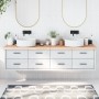 Encimera de baño madera maciza sin tratar 200x50x(2-6) cm by , Countertops - Ref: Foro24-3156078, Price: 138,92 €, Discount: %