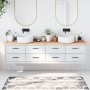 Encimera de baño madera maciza sin tratar 220x50x(2-6) cm von , Arbeitsplatten - Ref: Foro24-3156086, Preis: 154,84 €, Rabatt: %