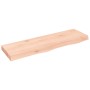 Encimera de baño madera maciza sin tratar 100x30x(2-6) cm by , Countertops - Ref: Foro24-3156031, Price: 74,32 €, Discount: %