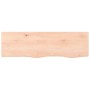 Encimera de baño madera maciza sin tratar 100x30x(2-6) cm by , Countertops - Ref: Foro24-3156031, Price: 74,32 €, Discount: %