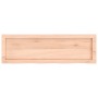 Encimera de baño madera maciza sin tratar 100x30x(2-6) cm by , Countertops - Ref: Foro24-3156031, Price: 74,32 €, Discount: %