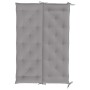 Cojín de banco de jardín tela Oxford gris 150x(50+50)x7 cm by , Cushions for chairs and sofas - Ref: Foro24-315017, Price: 53...