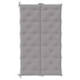 Cojín de banco de jardín tela Oxford gris 180x(50+50)x7 cm by , Cushions for chairs and sofas - Ref: Foro24-315029, Price: 64...