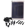 Ubbink Set de bomba fuente de jardín SolarMax 1000 con panel solar von , Zubehör für Teiche und Brunnen - Ref: Foro24-442051,...