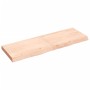 Encimera de baño madera maciza sin tratar 120x40x(2-6) cm von , Arbeitsplatten - Ref: Foro24-3156044, Preis: 75,14 €, Rabatt: %