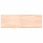 Encimera de baño madera maciza sin tratar 120x40x(2-6) cm von , Arbeitsplatten - Ref: Foro24-3156044, Preis: 75,14 €, Rabatt: %
