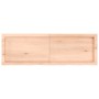 Encimera de baño madera maciza sin tratar 120x40x(2-6) cm von , Arbeitsplatten - Ref: Foro24-3156044, Preis: 75,14 €, Rabatt: %
