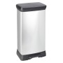 Curver Papelera de pedal Deco rectangular plateada 50 L von , Mülltonnen und Mülltonnen - Ref: Foro24-443829, Preis: 88,62 €,...
