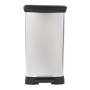 Curver Papelera de pedal Deco rectangular plateada 50 L von , Mülltonnen und Mülltonnen - Ref: Foro24-443829, Preis: 88,62 €,...