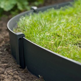 Nature Piquetas de anclaje para jardín 10 uds pequeñas negro von , Garteneinfassung und Einfassung - Ref: Foro24-446390, Prei...