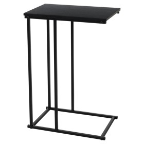 H&S Collection Mesa auxiliar con superficie de MDF negro by , Side tables - Ref: Foro24-445862, Price: 34,09 €, Discount: %