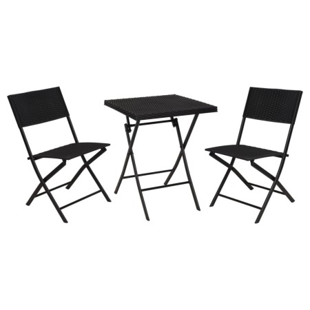 ProGarden Mesa y sillas de jardín 3 piezas aspecto de mimbre von , Gartensets - Ref: Foro24-446773, Preis: 121,39 €, Rabatt: %