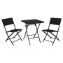 ProGarden Mesa y sillas de jardín 3 piezas aspecto de mimbre von , Gartensets - Ref: Foro24-446773, Preis: 121,39 €, Rabatt: %