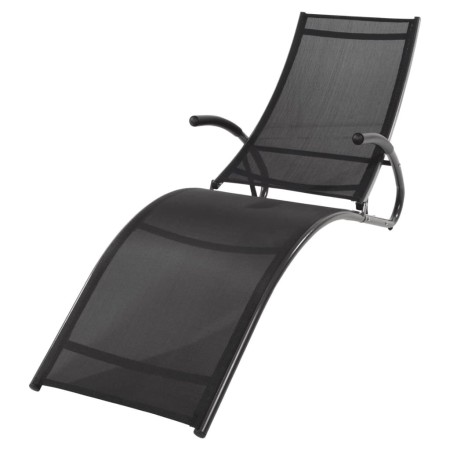 ProGarden Tumbona plegable negro 174x59x87 cm de , Tumbonas - Ref: Foro24-446771, Precio: 121,86 €, Descuento: %