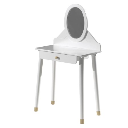 Vipack Mesa tocador para niños Billy con espejo madera blanco by , Bedroom Dressers - Ref: Foro24-442690, Price: 159,79 €, Di...