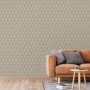 DUTCH WALLCOVERINGS Papel pintado Geometric dorado y verde de , Papel pintado - Ref: Foro24-442589, Precio: 25,33 €, Descuent...