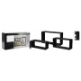 H&S Collection Juego de estantes de madera 3 piezas negro de , Estantes y estanterías - Ref: Foro24-445874, Precio: 32,96 €, ...