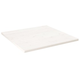 Tablero de mesa cuadrado madera maciza pino blanco 70x70x2,5 cm by , Table tops - Ref: Foro24-824386, Price: 62,44 €, Discoun...
