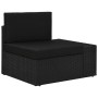 Juego de muebles de jardín 4 piezas ratán sintético negro von , Gartensets - Ref: Foro24-3054577, Preis: 359,89 €, Rabatt: %