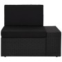 Juego de muebles de jardín 4 piezas ratán sintético negro von , Gartensets - Ref: Foro24-3054577, Preis: 359,89 €, Rabatt: %