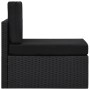 Juego de muebles de jardín 4 piezas ratán sintético negro von , Gartensets - Ref: Foro24-3054577, Preis: 359,89 €, Rabatt: %