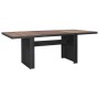 Juego de comedor de jardín 7 piezas ratán sintético negro by , Garden sets - Ref: Foro24-3057812, Price: 948,56 €, Discount: %