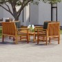 Juego de muebles jardín 5 pzas con cojines madera maciza acacia von , Gartensets - Ref: Foro24-3058100, Preis: 693,00 €, Raba...