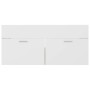 White chipboard and Sonoma oak cabinet with sink by vidaXL, bathroom vanities - Ref: Foro24-3070852, Price: 294,11 €, Discoun...