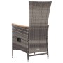 Set de muebles de jardín 3 pzas y cojines ratán sintético gris von , Gartensets - Ref: Foro24-3059364, Preis: 331,46 €, Rabat...