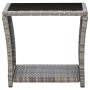 Set de muebles de jardín 3 pzas y cojines ratán sintético gris von , Gartensets - Ref: Foro24-3059364, Preis: 331,46 €, Rabat...