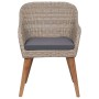 Juego de comedor para jardín 7 piezas ratán sintético marrón von , Gartensets - Ref: Foro24-3059483, Preis: 923,24 €, Rabatt: %