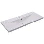 White chipboard and Sonoma oak cabinet with sink by vidaXL, bathroom vanities - Ref: Foro24-3070852, Price: 294,11 €, Discoun...