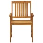 Sillas de jardín con cojines 4 unidades madera maciza de acacia by , Garden chairs - Ref: Foro24-3061188, Price: 329,07 €, Di...