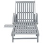 Tumbona de jardín con cojín madera maciza de acacia von , Liegen - Ref: Foro24-3061335, Preis: 210,07 €, Rabatt: %