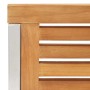Sillas de jardín con cojines 2 uds madera maciza teca y acero by , Garden chairs - Ref: Foro24-3061534, Price: 277,07 €, Disc...