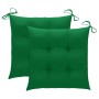 Sillas de jardín con cojines 2 uds madera maciza acacia y acero von , Gartenstühle - Ref: Foro24-3061508, Preis: 264,07 €, Ra...